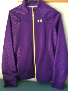 Under Armour Youth Purple Zip-Up Jacket Size YXL - Picture 1 of 2