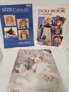 Doll Crafter Magazine with Patterns Included January 1997 & Doll Book Catalogs  - Bild 1 von 2
