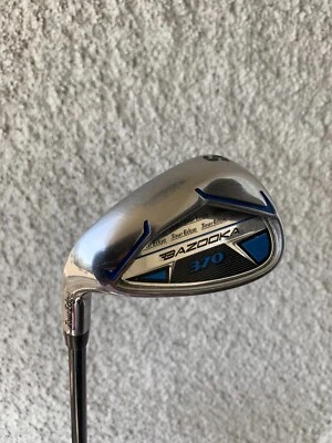 LH TOUR EDGE BAZOOKA 370 SAND WEDGE - BAZOOKA 370 "A" SENIOR FLEX GRAPHITE SHAFT - Image 1 of 4