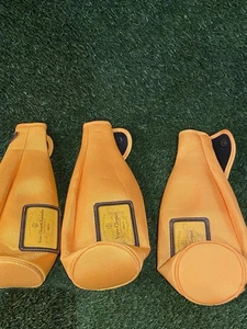 Lot of  3 Veuve Clicquot Champagne Orange Ice Jacket/Bottle Wrap/Travel Sleeve - Picture 1 of 10