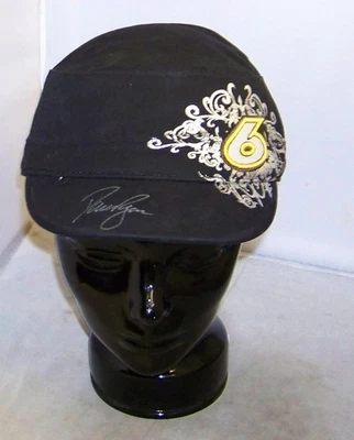 DE COLECCIÓN 2011 CHASE NASCAR #6 UPS DAVID RAGAN DAMAS CADETE PIT SOMBRERO AUTOGRAFIADO Foto 1 de 4