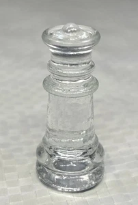 Klarglas Schach Königin Ersatzfigur - kleines Set - einzelne Medaille 38 mm - Bild 1 von 4