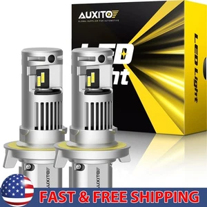 LEDs Headlight Bulb Beam Super H13 Bright White Conversion Durable CANBUS 2/4X - Picture 1 of 16