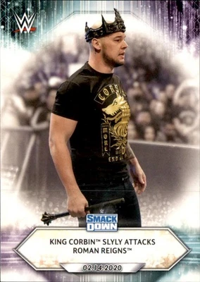 2021 Topps WWE - SmackDown King Corbin #18  - Image 1 of 2