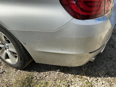 Rear Bumper Cover With Park Assist Titanium Silver Fits 11-13 BMW 528i 854443 - Image 1 of 4