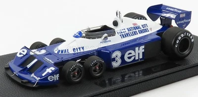 MODELLINO AUTO STATICO GP REPLICAS TYRRELL F1 P34/2 6 RUOTE PETERSON 1977 1/18 - Immagine 1 di 4