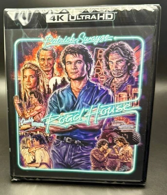 ROAD HOUSE 4K UHD BLU-RAY VINEGAR SYNDROME 3 DISC EDITION *NEW & SEALED* - Image 1 of 4