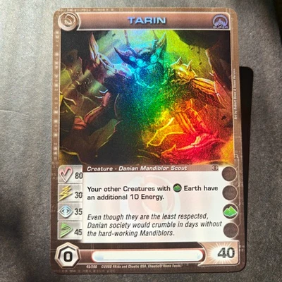 Tarin Super Rare Foil 1st Edition Alliances Unraveled 45/200 Chaotic TCG - Image 1 of 2
