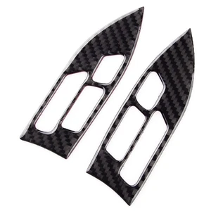 Carbon Fiber Steering Wheel Button Cover Fit For Honda Accord Sedan 2003 to 07 d - Picture 1 of 5