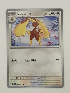 Lopunny 084/131 Prismatic Evolutions - Picture 1 of 1