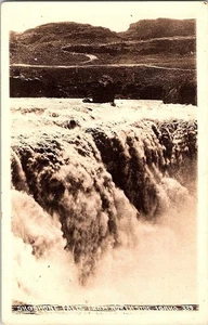 RPPC Postcard Shoshone Falls from North Side Idaho c1950 - Picture 1 of 2