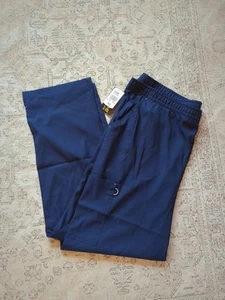 Neu mit Etikett Urbane Landau Damengröße XL gerades Bein Cargo Scrub Hose MARINEBLAU - Bild 1 von 10