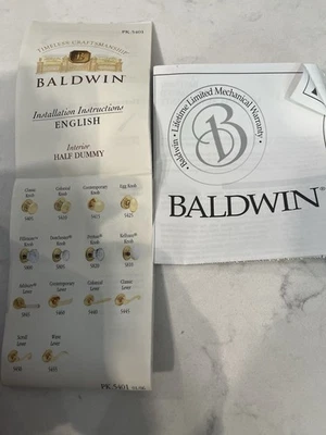 Baldwin Reserve Half Dummy Curve Lever LH Traditional Arch Rose Venetian Bronze - Image 1 of 3