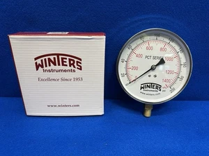 Winters PCT325  PCT Series Pressure Gauge 4.5" Dial size 1/4" NPT 0/200 - Picture 1 of 4