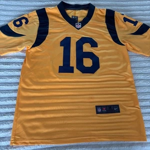 Nike Goff #16 Los Angeles Rams NFL Football Trikot Gold Medium M - Bild 1 von 11