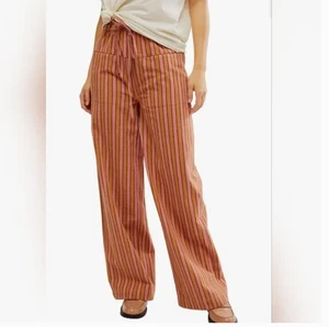 Pantalones a rayas Free People Hudson Canyon talla S - Imagen 1 de 5