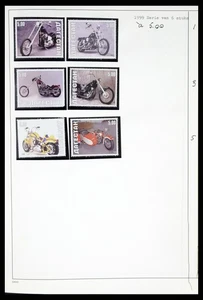 TOPICAL MOTORCYCLES 1922-2000 Mainly MNH Stamp Collection - Picture 1 of 12