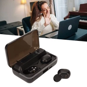 Słuchawki douszne Bt Głęboki bas Hifi-Stereo IPX7 Wodoodporne Wbudowany mikrokogenerator - Zdjęcie 1 z 22