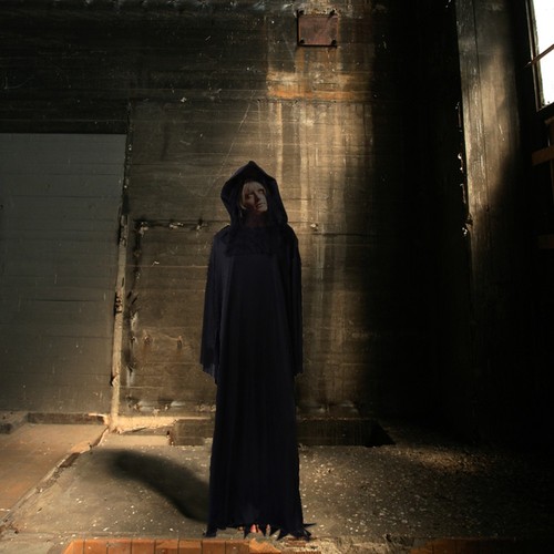 VETEMENTS Costume creativo 1 pezzo Halloween vestito fantasia festa nero vestito cosplay