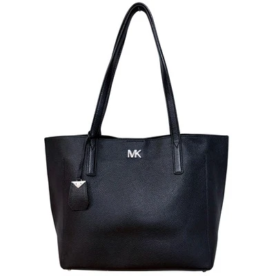 MICHAEL KORS Black Leather Tote Bag Perfect Work & Everyday Handbag -  $298 - Image 1 of 4