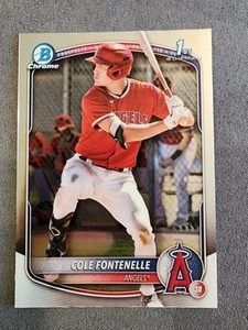 2025 Bowman - Chrome #BCP-32 Cole Fontenelle - Picture 1 of 2