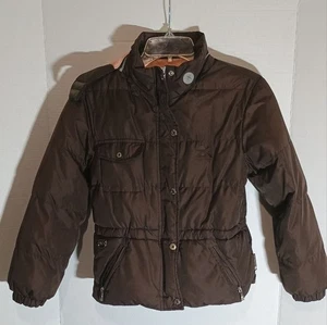 Zero Xposur Girls Brown Puffer Jacket Size Medium - Picture 1 of 7