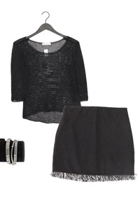 Completo moda donna taglia S con camicia taglia S, Zara gonna taglia S - Picture 1 of 6