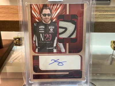 Parche automático Topps Nascar Turn Four 2025 - Kaz Grala # Ma-Kaz. 02/15 Foto 1 de 2