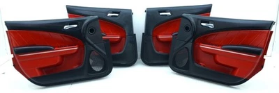 2015 - 2023 DODGE CHARGER SRT SCAT PACK CHRYSLER 300 OEM DOOR PANELS - Image 1 of 4