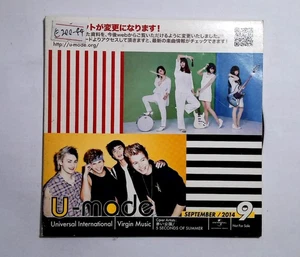 Various – U-Mode September / 2014 9 SIC-1349 JAPAN CD Promo, Stereo, Papersleeve - Picture 1 of 3