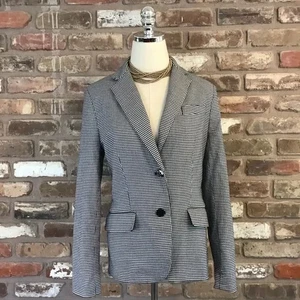 LAUREN RALPH LAUREN Damen Blazer schwarz & weiß Hahnentritt 8 - Bild 1 von 7