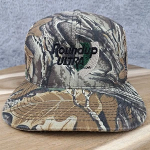 Vintage Realtree Mütze Kappe Druckknopflasche Vorteil Camouflage RoundUp Ultra Outdoor Herren - Bild 1 von 8
