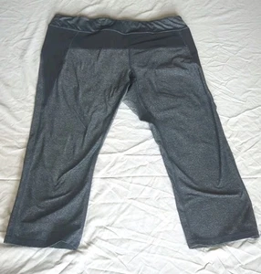 Calvin Klein Damen Performance Leggings Größe 2X Athleisure grau/schwarz siehe Beschreibung - Bild 1 von 7