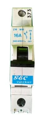 GEC Vynckier 16A Ampere Leitungsschutzschalter Z Serie Z16 M16 373