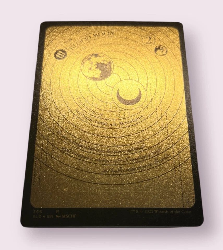 MTG Blood Moon (Gold Foil Etched) | Secret Lair Drop NM - Image 1 of 1
