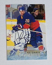 1995-96 Upper Deck Be A Player Adam Creighton St. Louis Blues - Auto