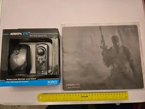 SONY PLAYSTATION 3 PS3 PC AIMON PS CONTROLLER MOUSE FPS Game Pad USB Mat Pad Bxd - Picture 1 of 7