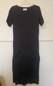 Vestido Lemaire recto sin mangas negro diseñador seda seca para mujer talla mediana - Imagen 1 de 24