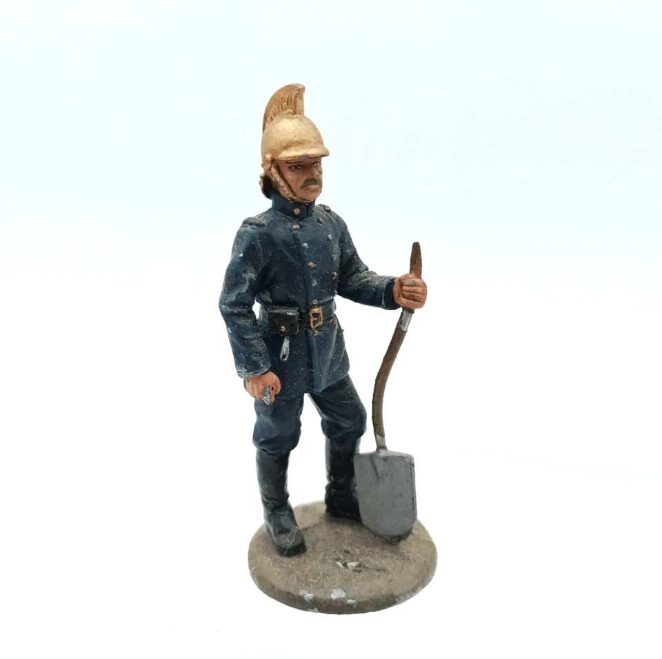 Figurine plomb DEL PRADO Soldat Sapeur Pompier - GB Angleterre 1893 - Photo 1/1