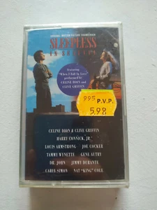 Sleepless in Seattle Celine Dion Soundtrack 1993 Tape Cassette Epic - Picture 1 of 9
