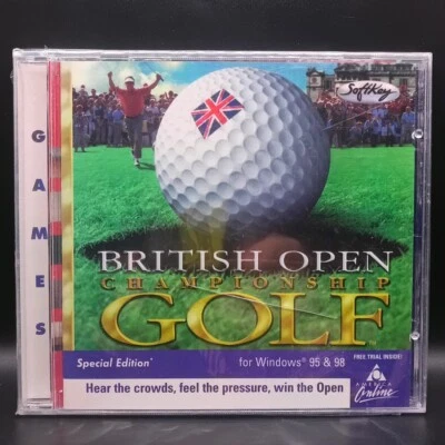 British Open Championship Golf *NEW SEALED* (Windows PC, 1998) Special Edition - Image 1 of 4