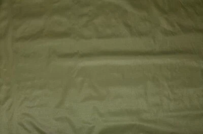 OD GREEN FR 1.5 OZ NYLON RIPSTOP MILITARY CRAFT FR FABRIC BY THE YARD 69"W - Image 1 of 4