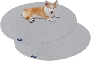 Washable Dog Pee Pads Waterproof Dog Whelping Pads Reusable Training Pads 2 Pack - Picture 1 of 6