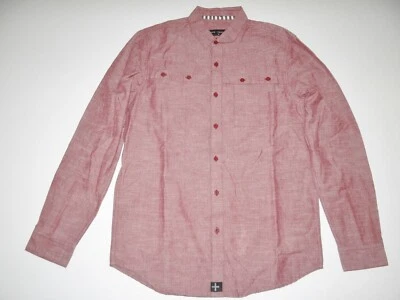 Tavik Mens Shin Long Sleeve Casual Button Up Cotton Shirt Medium - Image 1 of 3