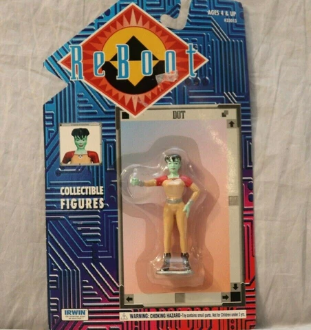 Reboot Dot Action Figure 33013 Cover