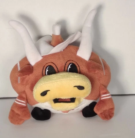 University of Texas Bevo Football Mascot 8" Plush Longhorn Bull Orbiez NCAA Cover