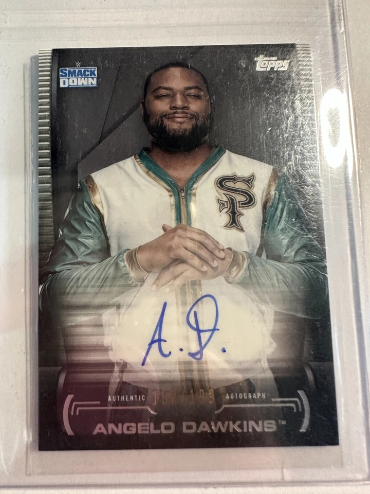 K115,837 - 2021 Topps WWE Undisputed Autographs #AAD Angelo Dawkins #/199 Auto - Image 1 of 1