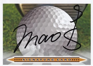 MAO SAIGO SIGNIERTE AUTO'D SIGNATURKARTE LPGA TOUR JAPAN BRIDGESTONE CHAMP - Bild 1 von 3