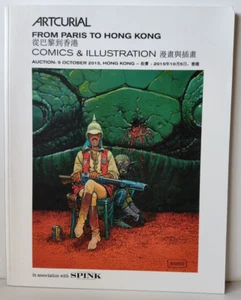 ARTCURIAL SPINK FROM PARIS TO HONG KONG 2015 CATALOGUE MOEBIUS ENKI BILAL MORE - Picture 1 of 11