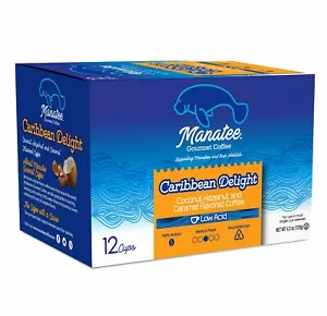 Manatí Gourmet Café Caribe Delicia Mezcla 12 a 72 K tazas Elige cualquier Talla - Imagen 1 de 4